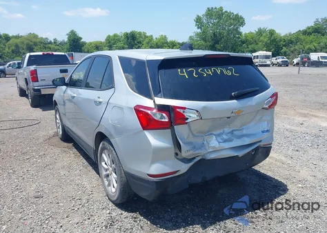 2021 Chevrolet Equinox Fwd Ls z USA, uszkodzony, nr VIN 3GNAXHEV7MS152771